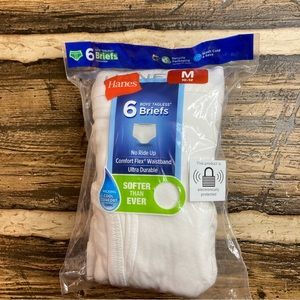 Hanes boys tagless briefs size medium